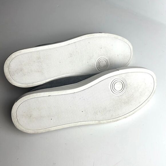 Brooks Brothers Red Fleece Gray Leather Suede  Lace Up Sneakers size 11 - Picture 13 of 13